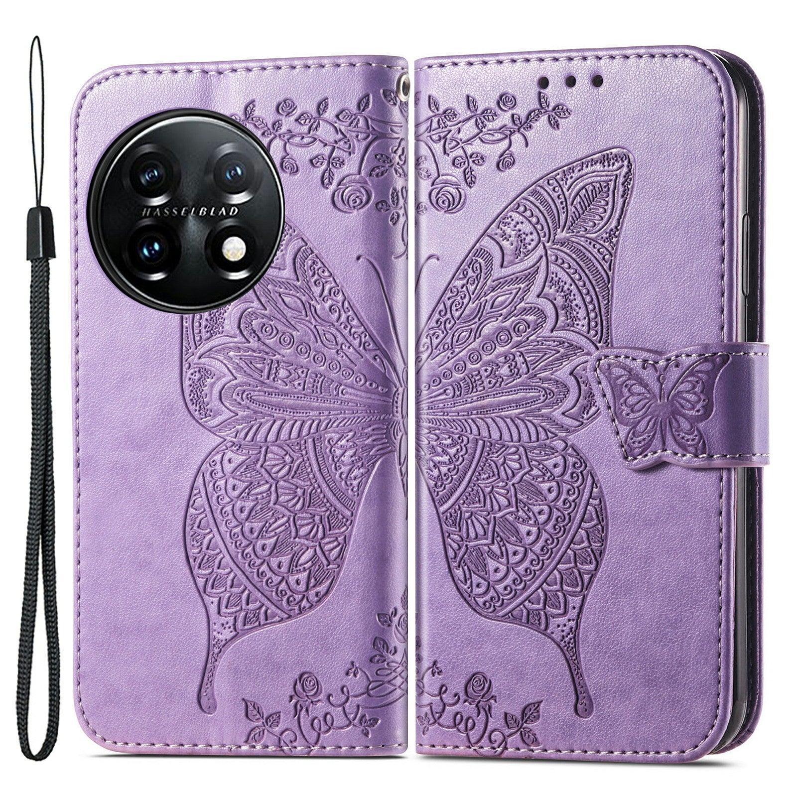 For OnePlus 11 5G PU Leather Shockproof Phone Case Imprinted Butterfly Flip Stand Wallet Cover For OnePlus 11 5G PU Leather Shockproof Phone Case Imprinted Butterfly Flip Stand Wallet Cover